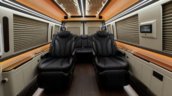 8 passenger sprinter van interior roseville