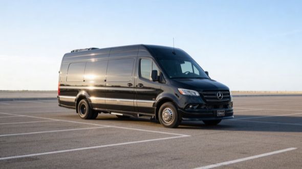 sacramento sporting event sprinter van rental