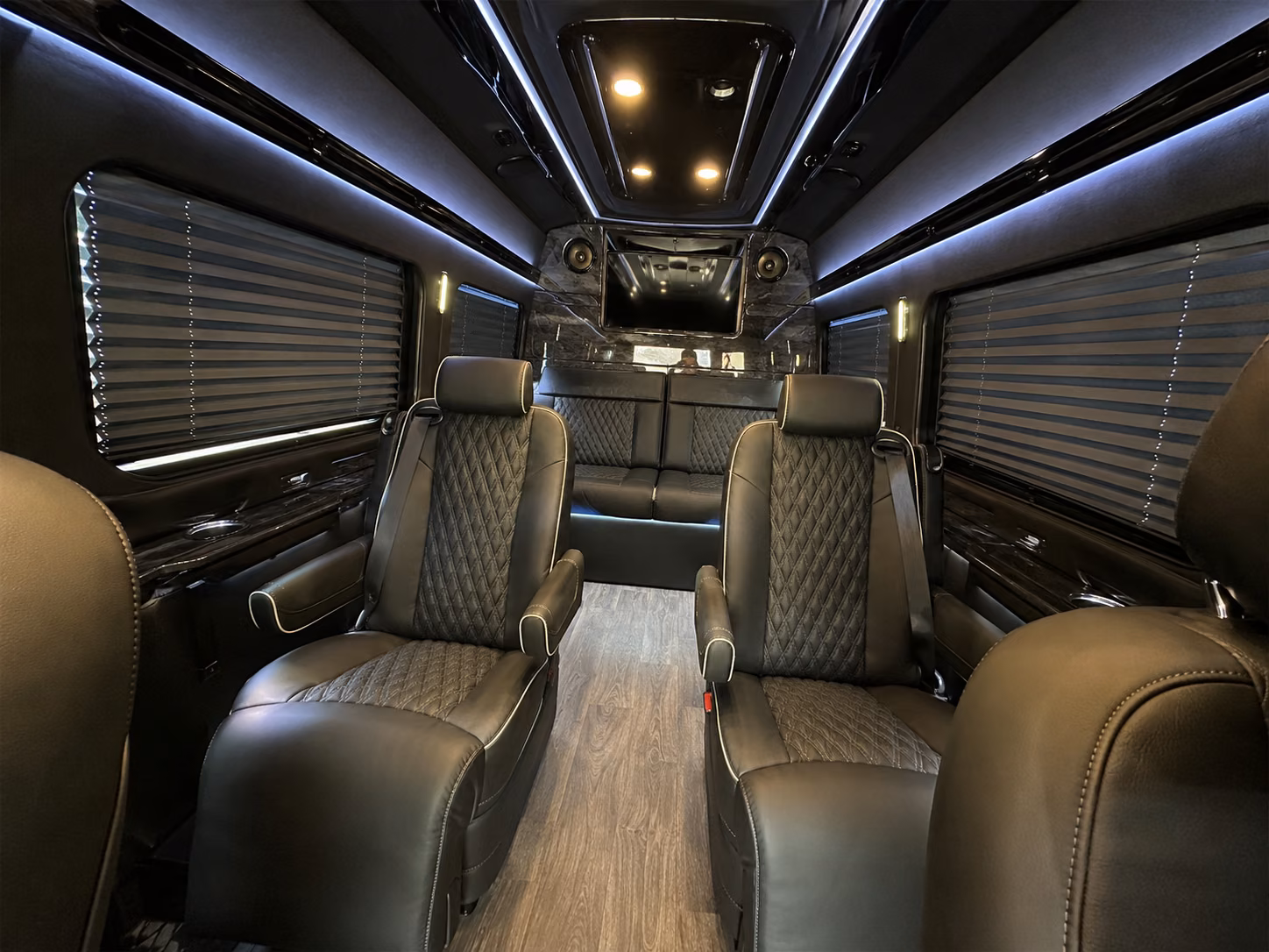 10 passenger sprinter van inside