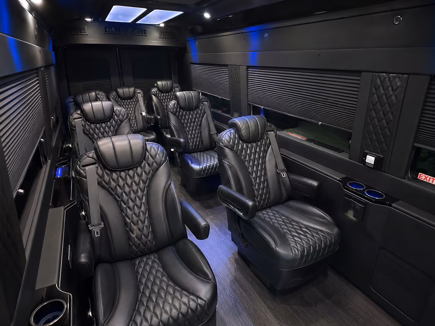 reno 12 passenger sprinter van interior