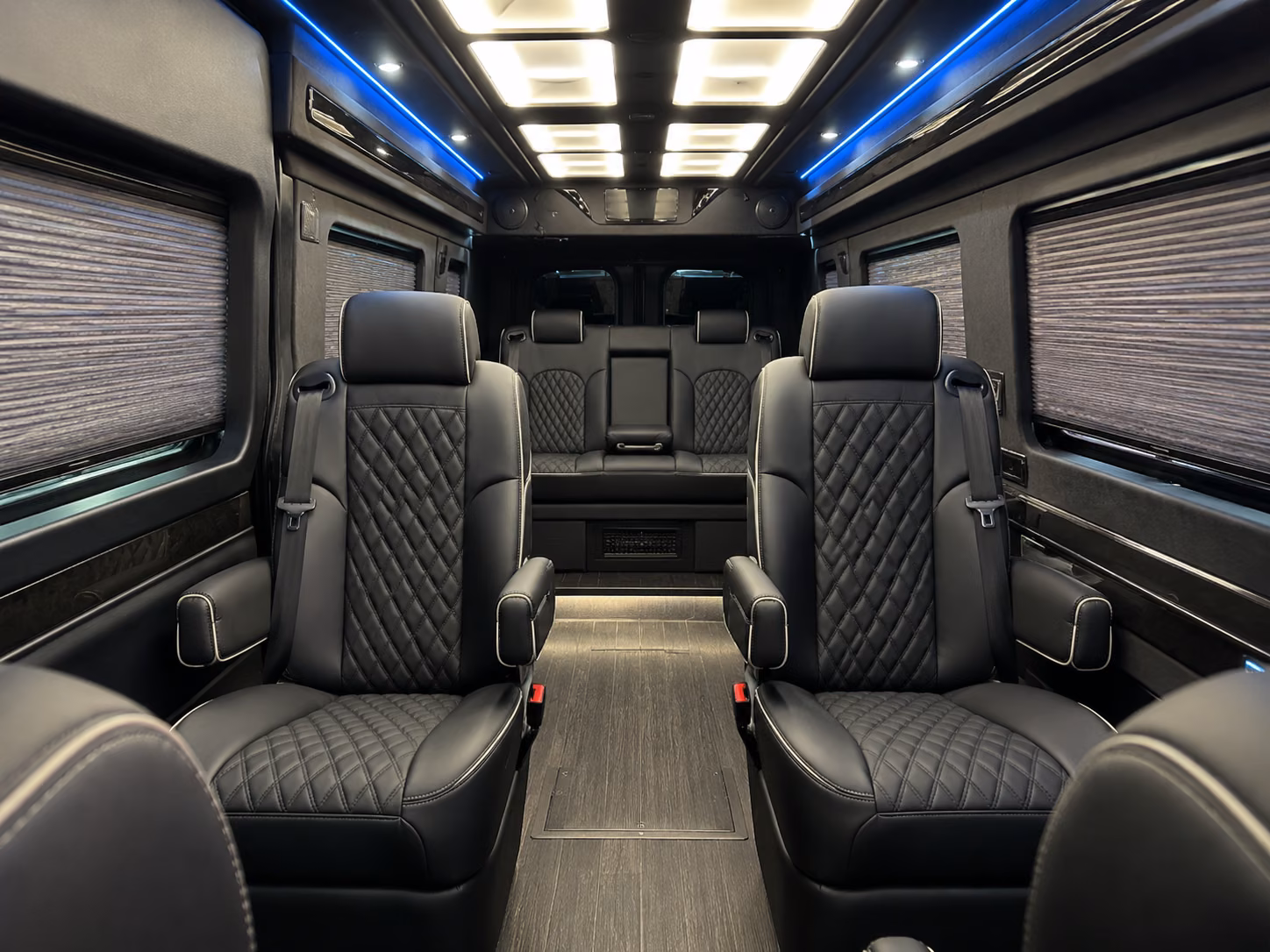 reno 15 passenger sprinter van inside