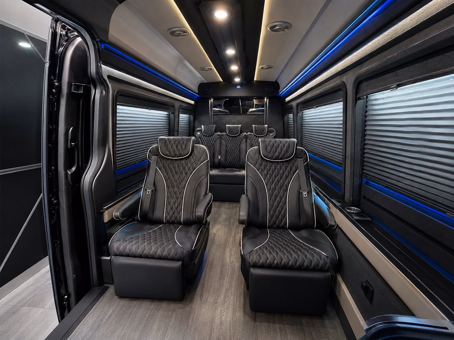 reno 15 passenger sprinter van interior