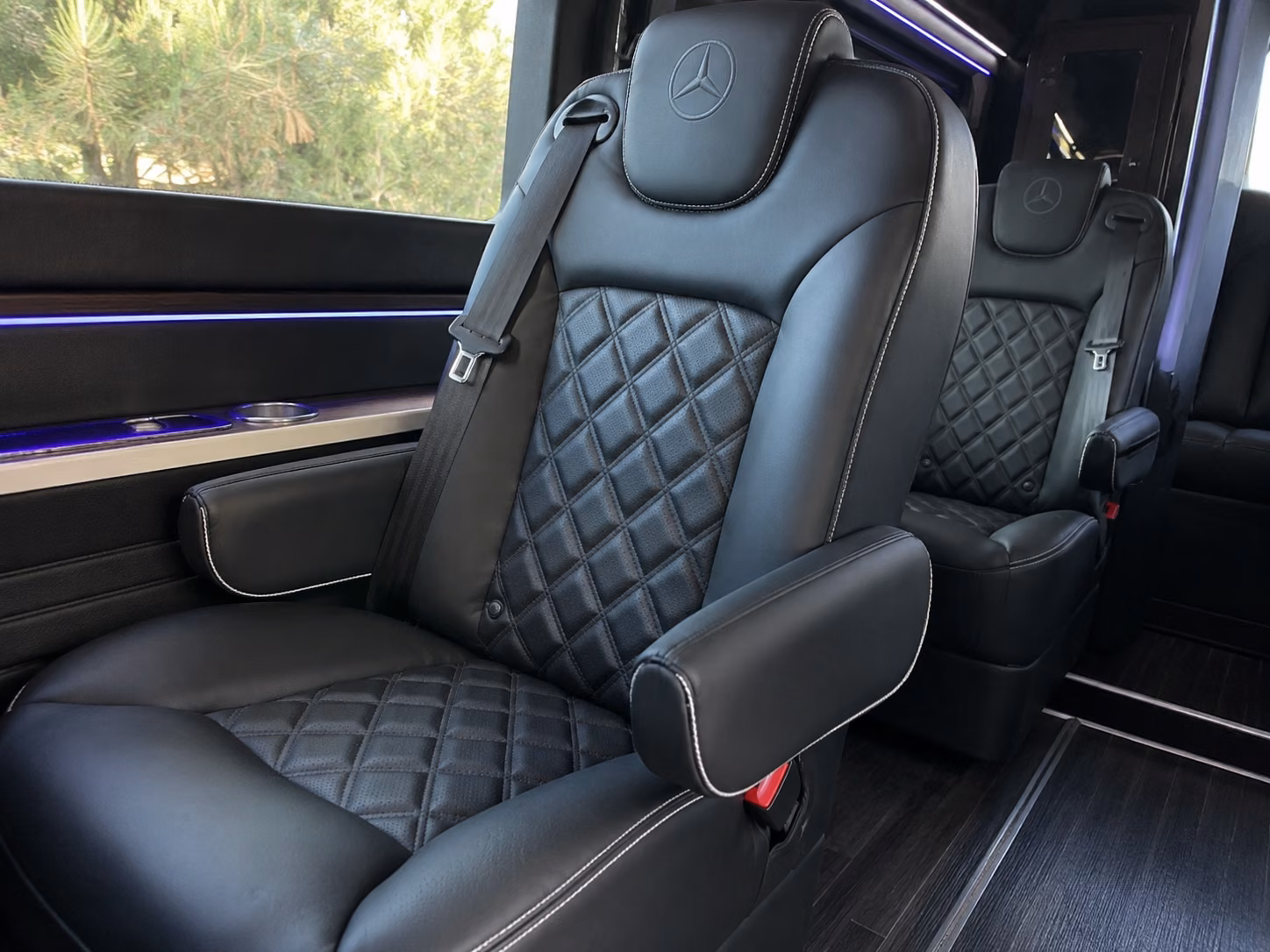 reno 18 passenger sprinter van interior