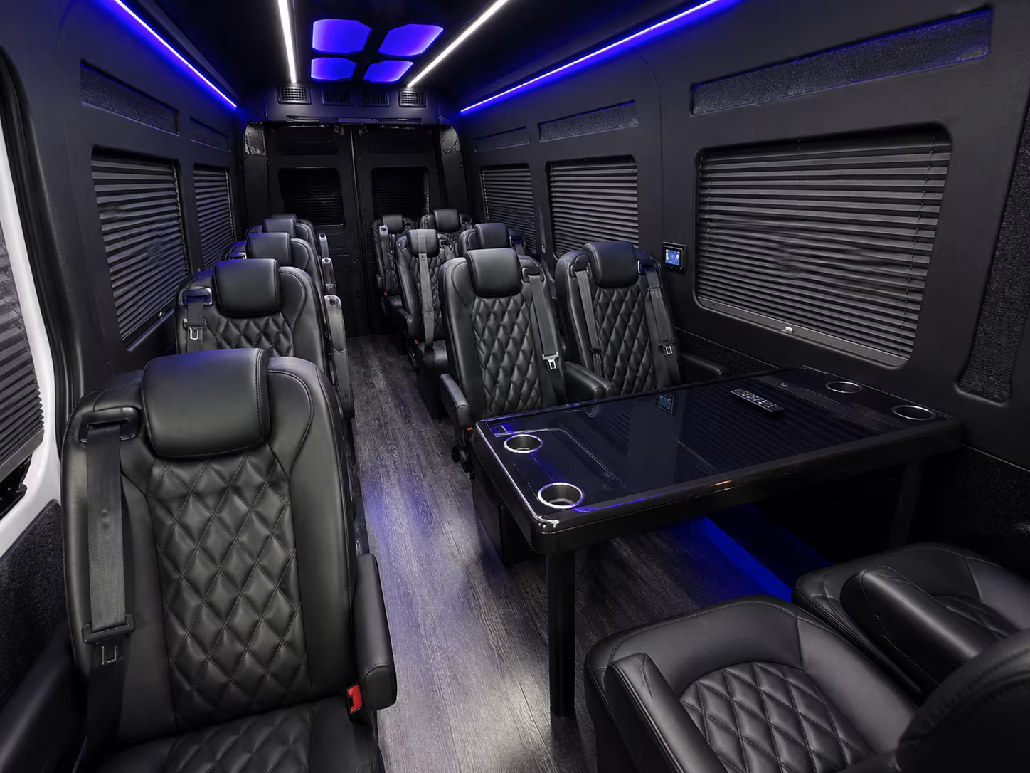reno 20 passenger sprinter van interior