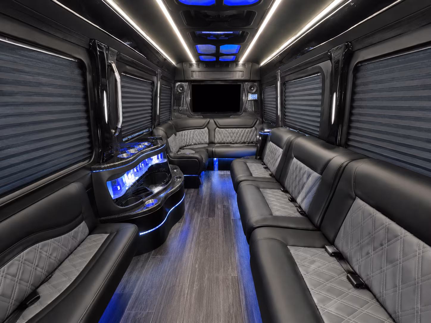 reno sprinter limousine inside