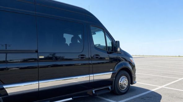 stockton sporting event sprinter van rental